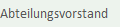 Abteilungsvorstand